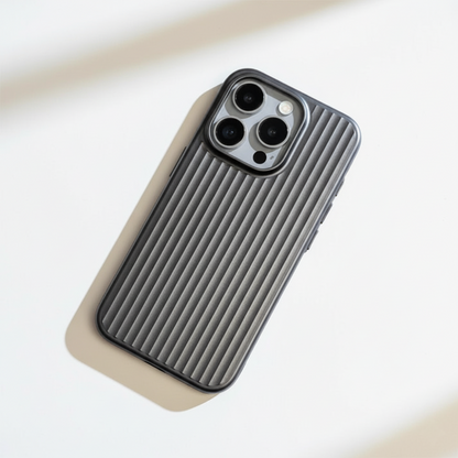Phone Case Ribbed Hard Shell Protective