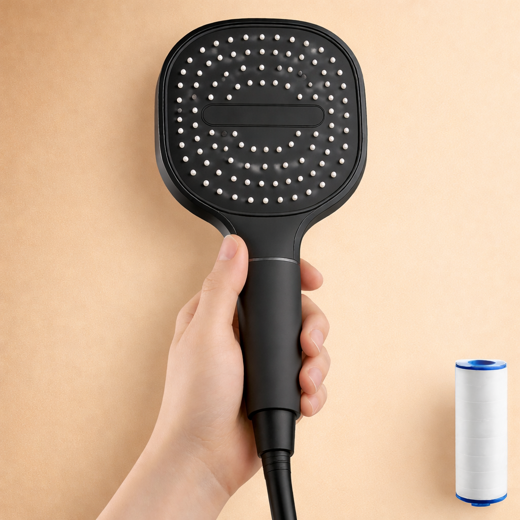 Shower Head High Pressure Filter Turbo Boost