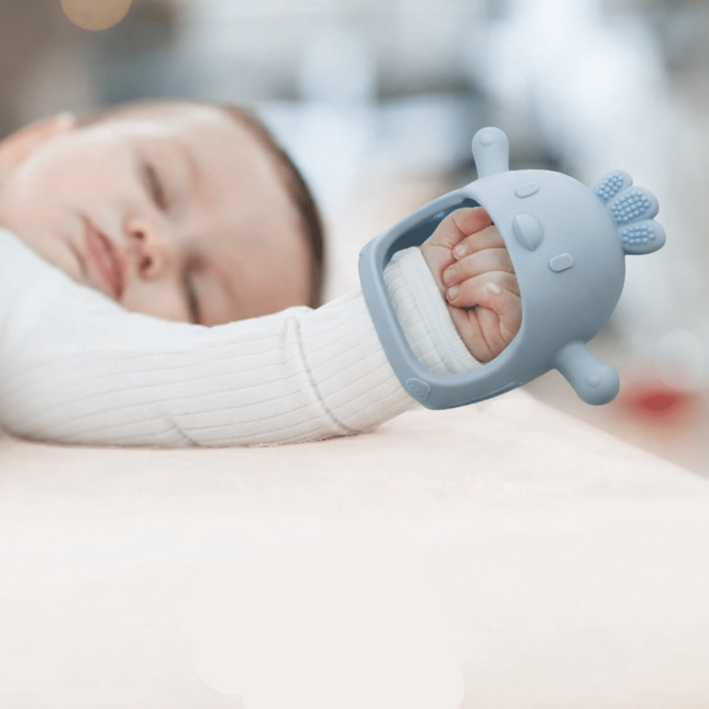 Baby Teething Mitten Silicone Chew Glove