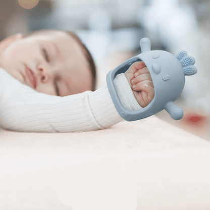 Baby Teething Mitten Silicone Chew Glove