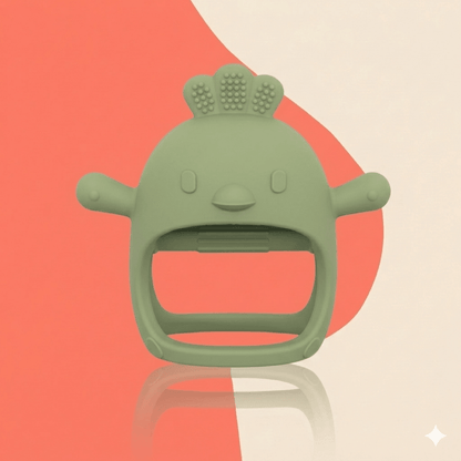 Baby Teething Mitten Silicone Chew Glove