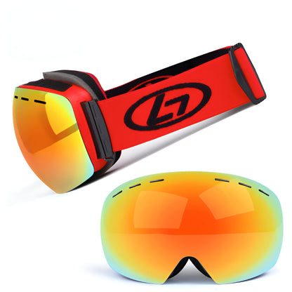 Ski Goggles Frameless Interchangeable Lens