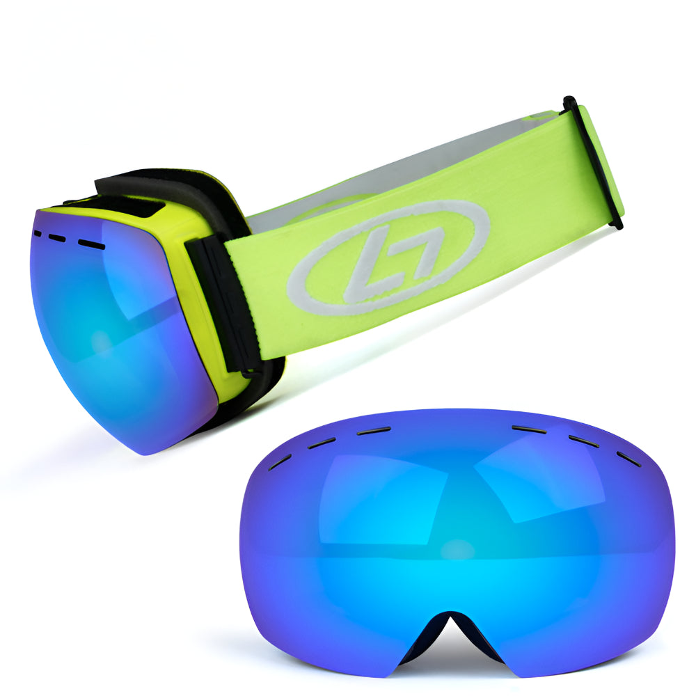 Ski Goggles Frameless Interchangeable Lens