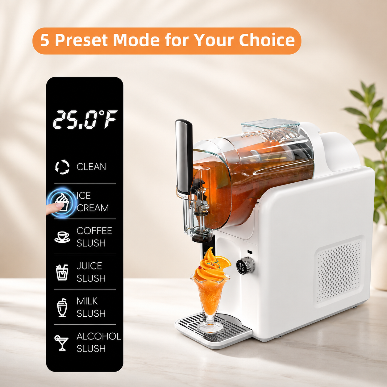 Slushy Machine Slushy Maker Countertop Dual