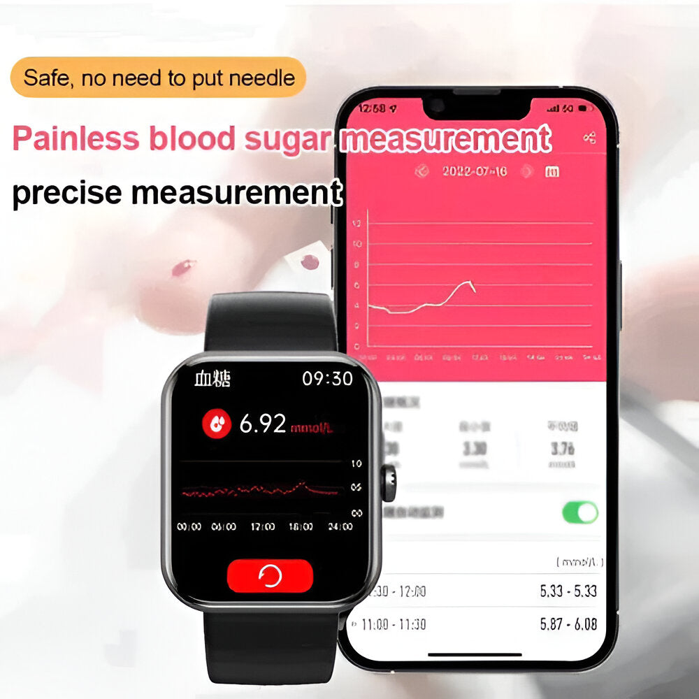 Smartwatch Health Tracking Bluetooth Call