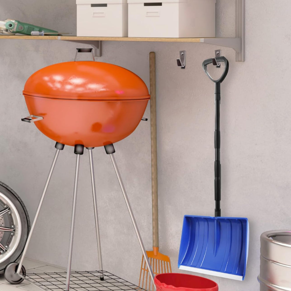 Snow Shovel Adjustable Handle Wide Blade