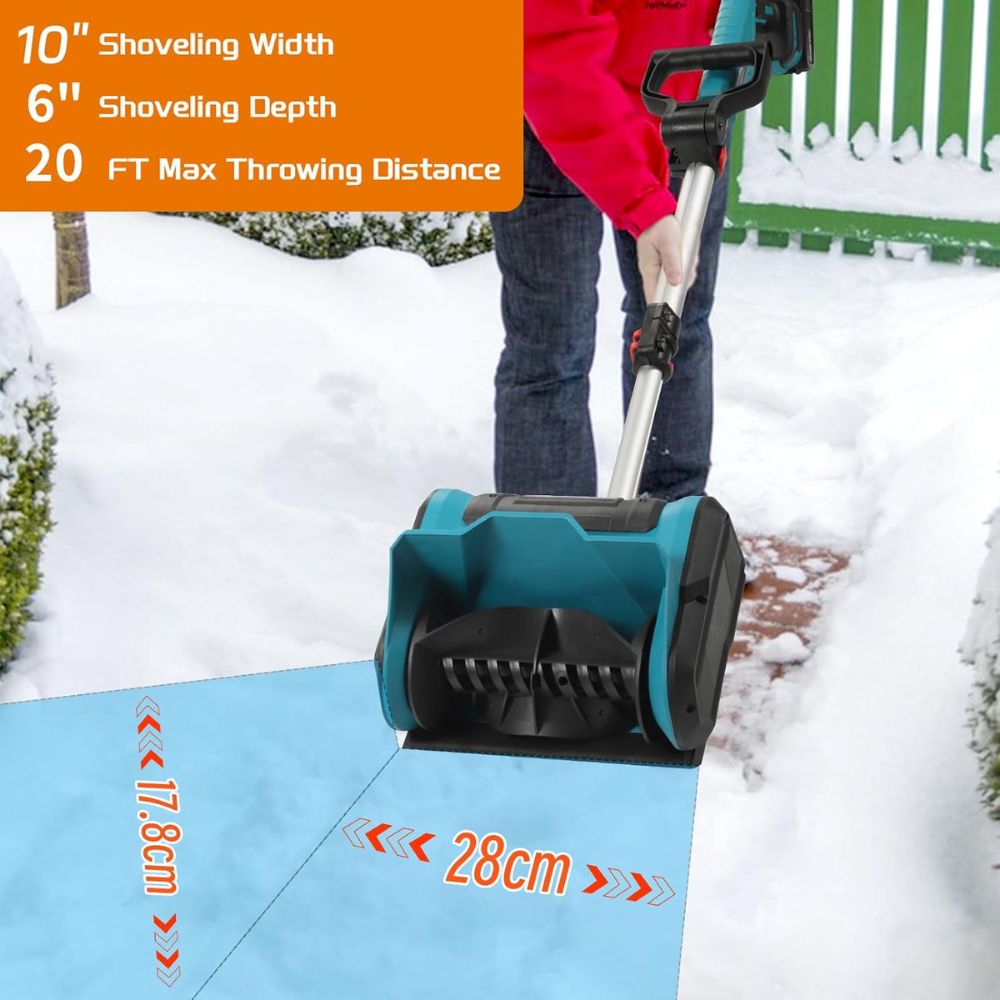 Snow Blower Cordless Battery Plastic