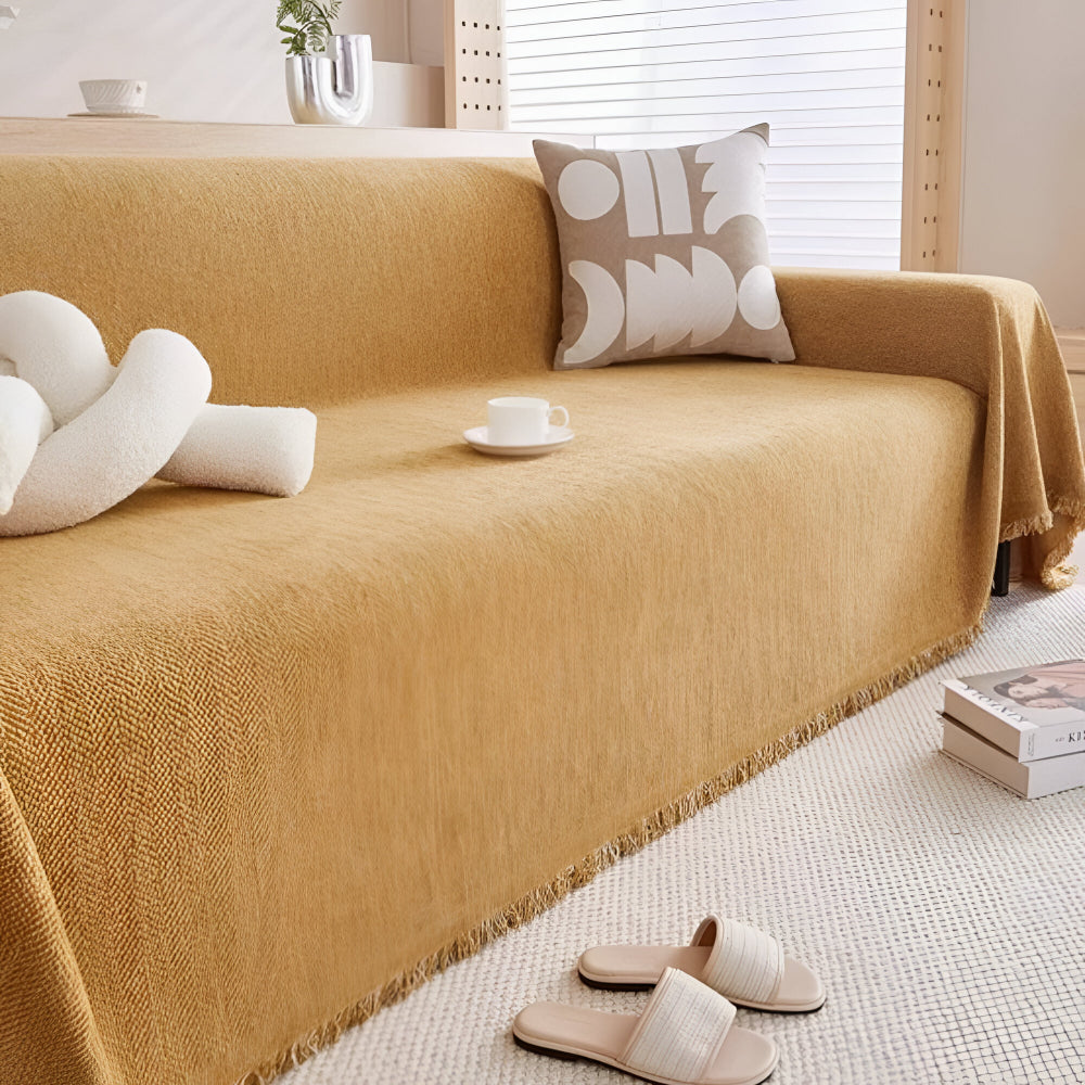 Sofa Cover Minimalist Textured Couch