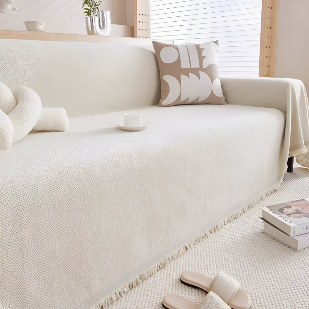 Sofa Cover Minimalist Textured Couch