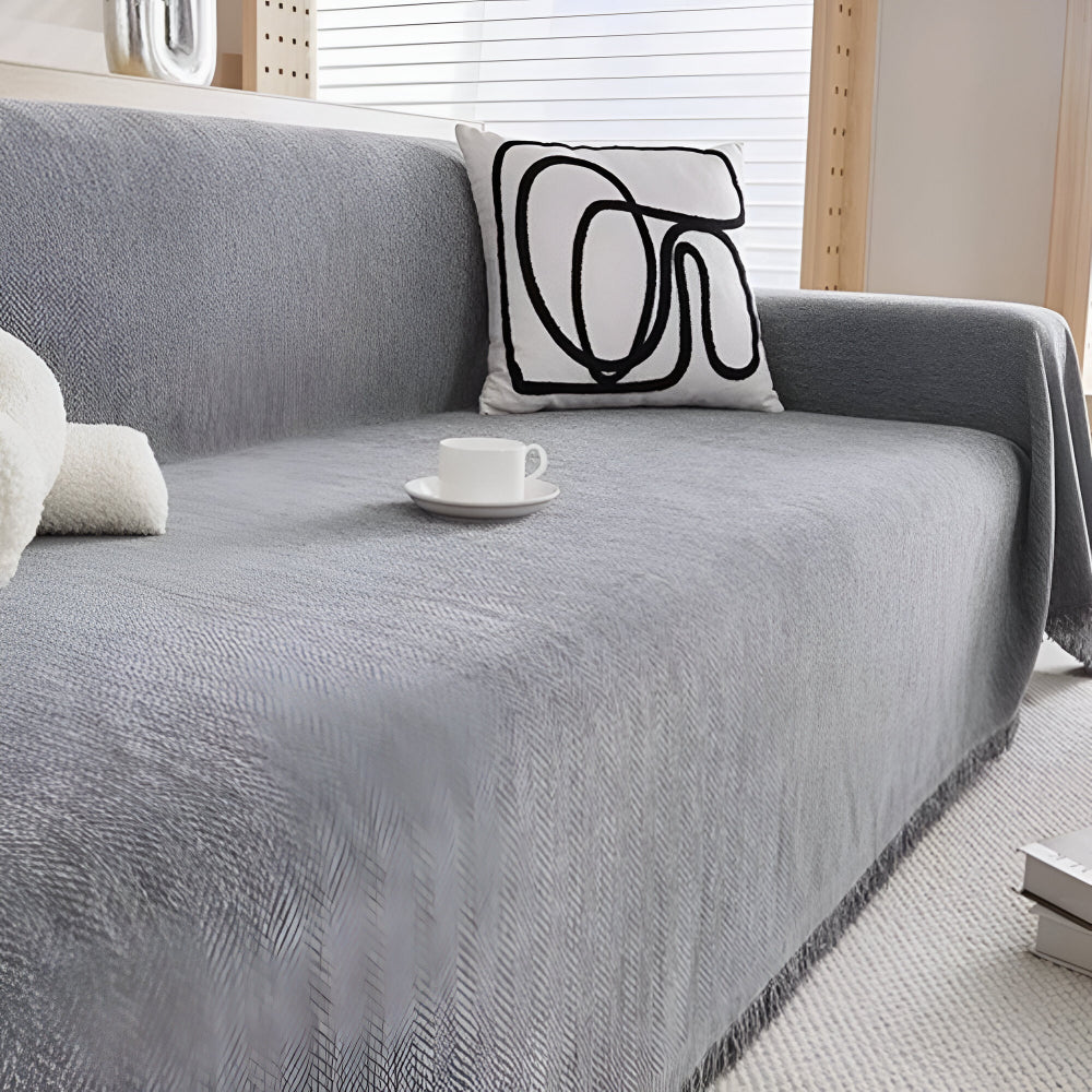 Sofa Cover Minimalist Textured Couch