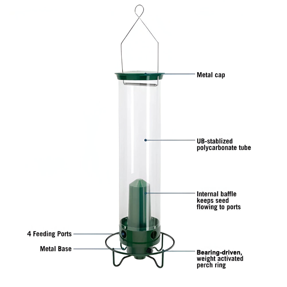 Bird Feeder Metal Squirrel Proof Hanging