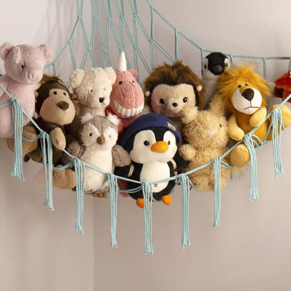 Hanging Toy Storage Hammock Macrame