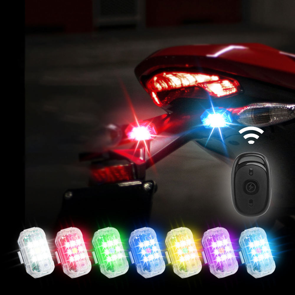 Strobe Lights LED Remote USB Vehicle Warning