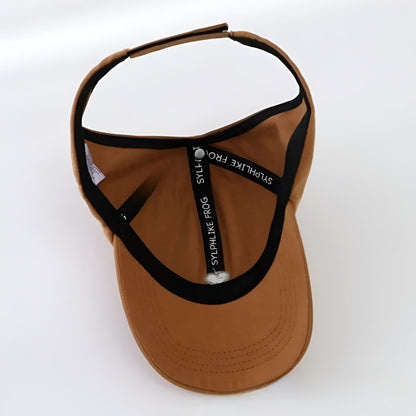 Summer Kids Baseball Cap Ponytail Sun