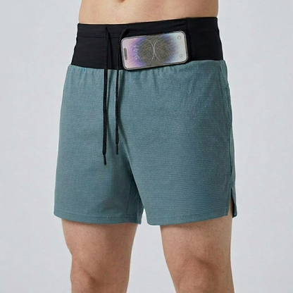 Men's Running Shorts Marathon Shorts Pocket