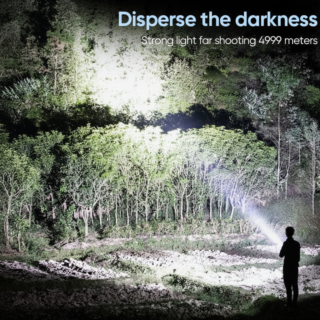 Flashlight LED Tactical Rechargeable