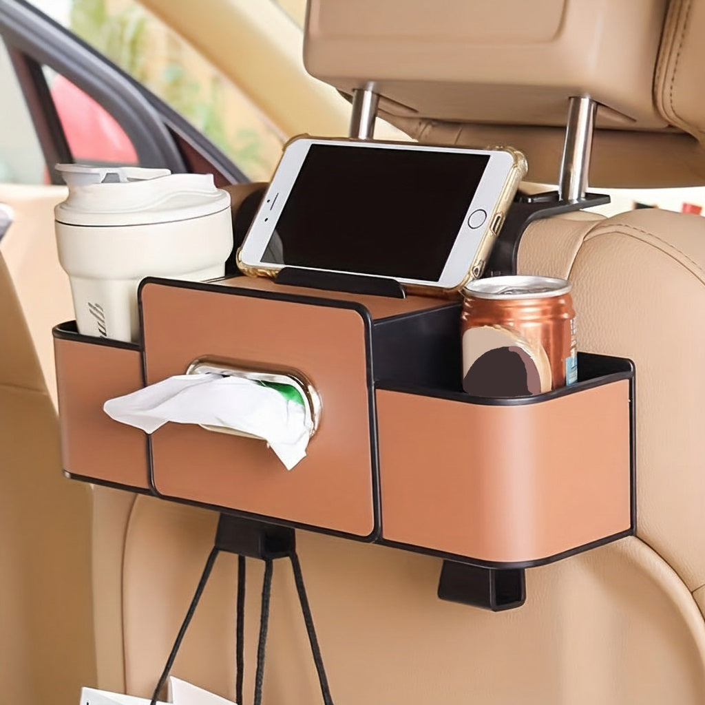 Car Organizer Seat Back Storage Box Cup
