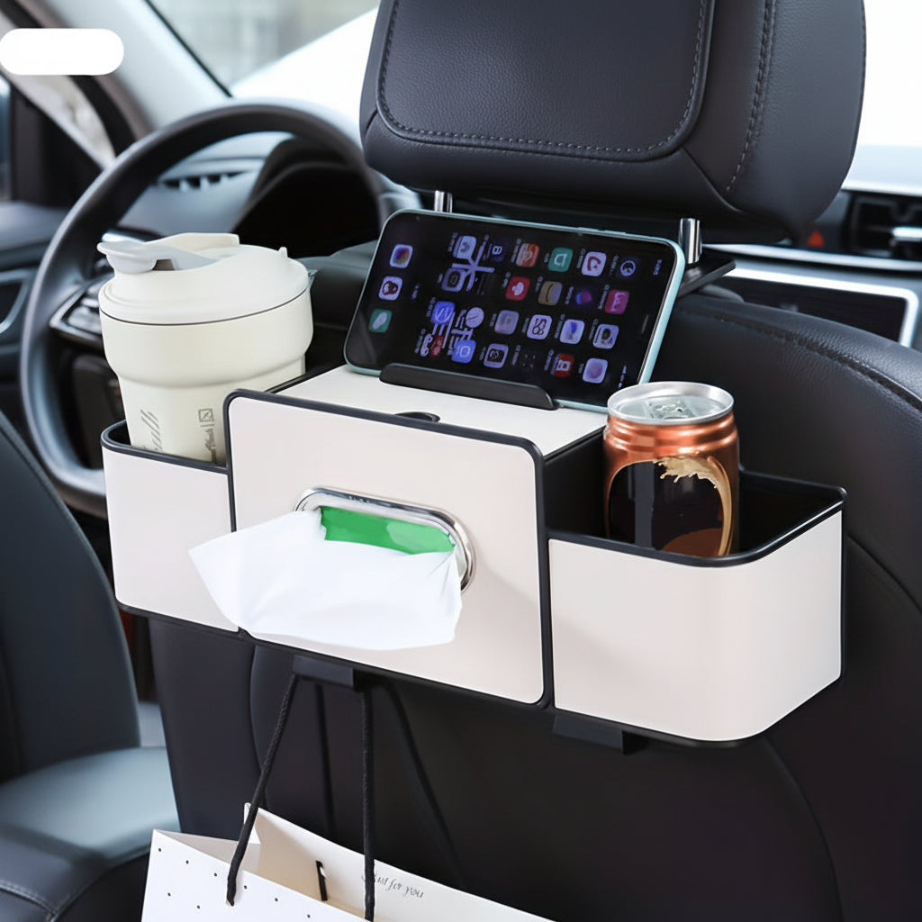 Car Organizer Seat Back Storage Box Cup
