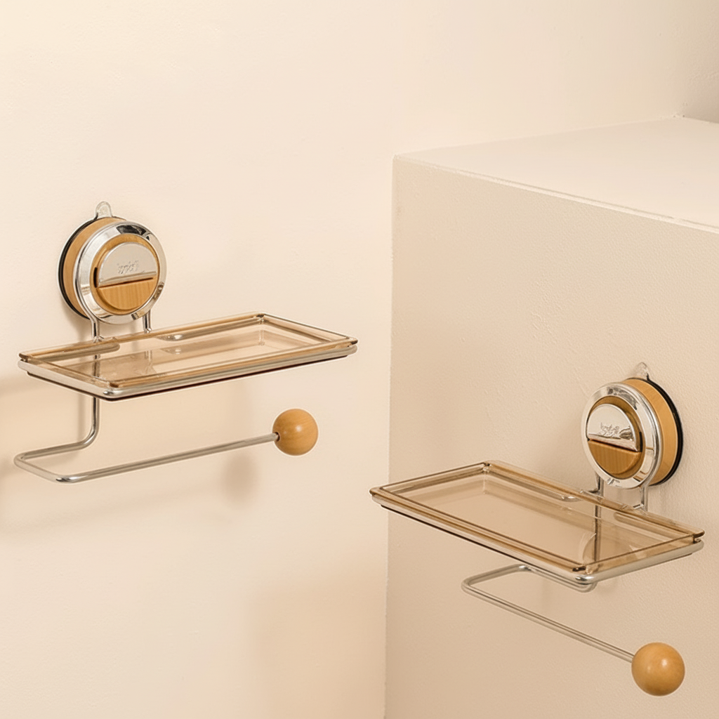 Toilet Paper Holder Self Adhesive Stainless