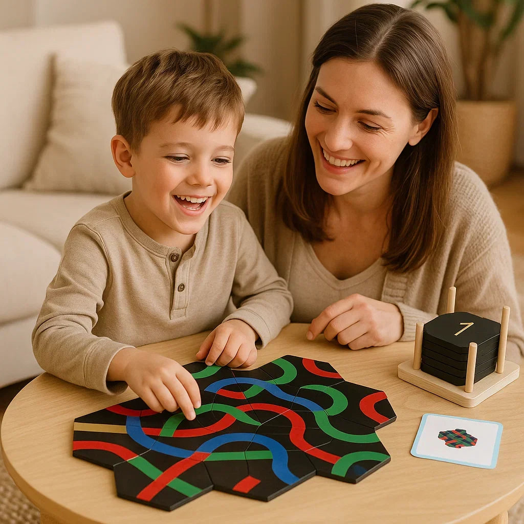 Puzzle Game Logic Board Kids Educational