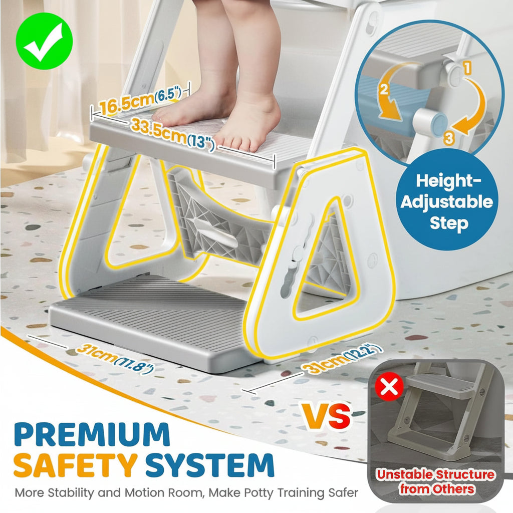 Toilet Training Seat Toddler Step Ladder