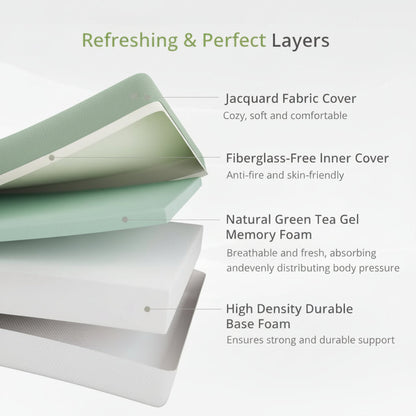 Memory Foam Mattress Twin Size Cooling