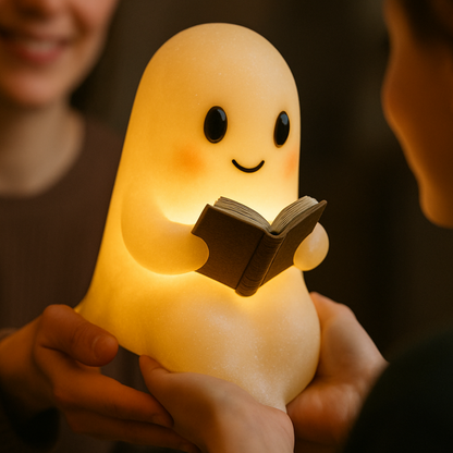 Table Lamp Ghost Night Light Warm LED