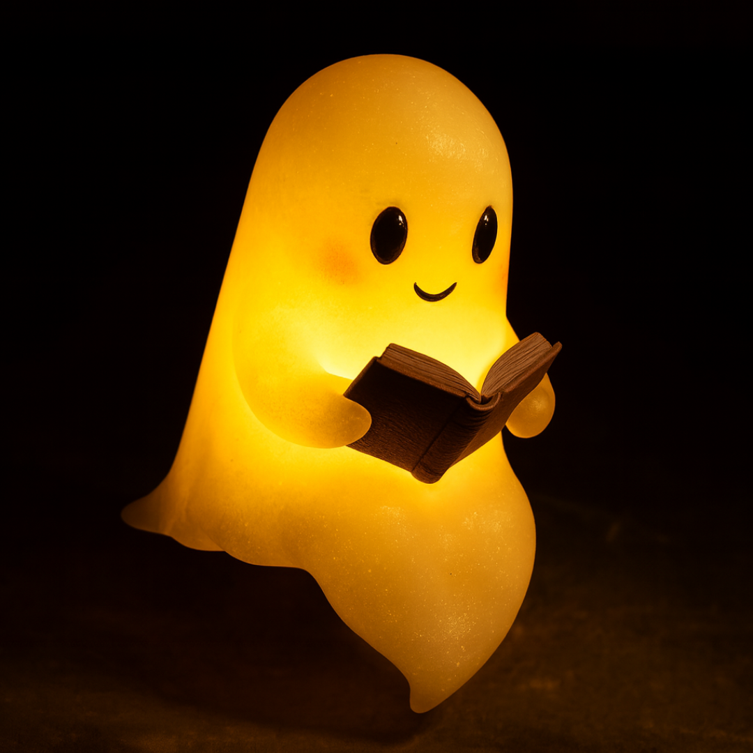 Table Lamp Ghost Night Light Warm LED
