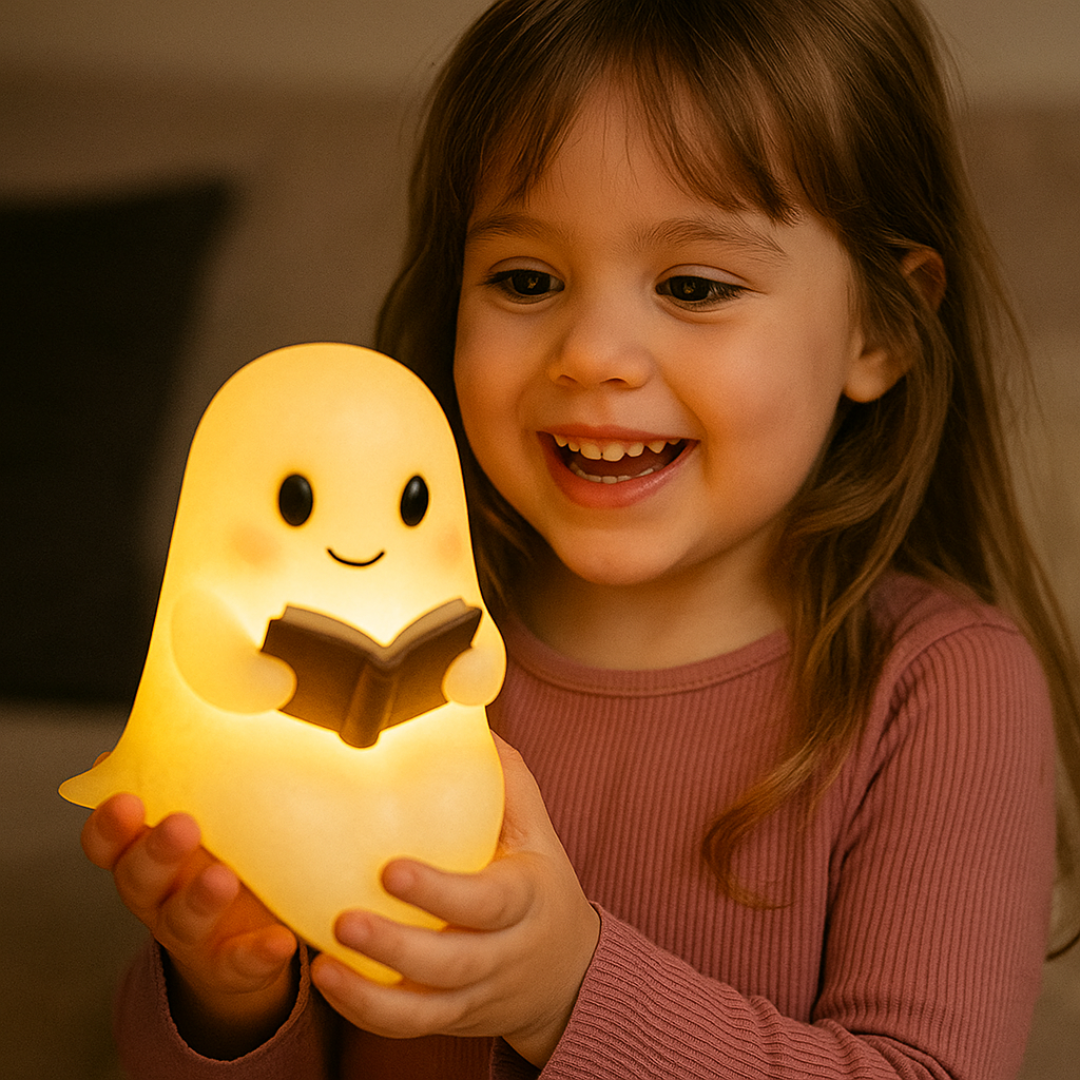 Table Lamp Ghost Night Light Warm LED
