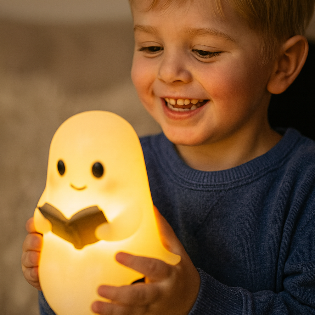 Table Lamp Ghost Night Light Warm LED