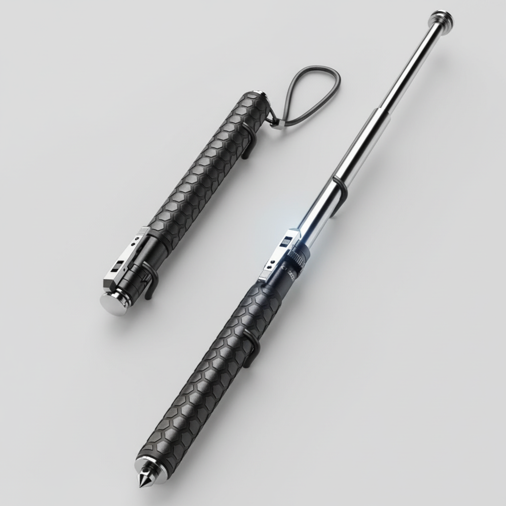 Walking Stick Telescopic Hiking Pole Alloy