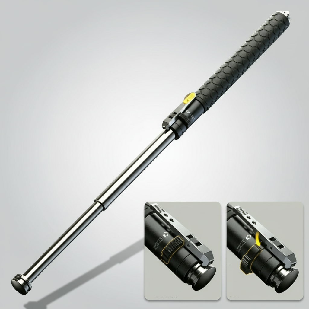 Walking Stick Telescopic Hiking Pole Alloy