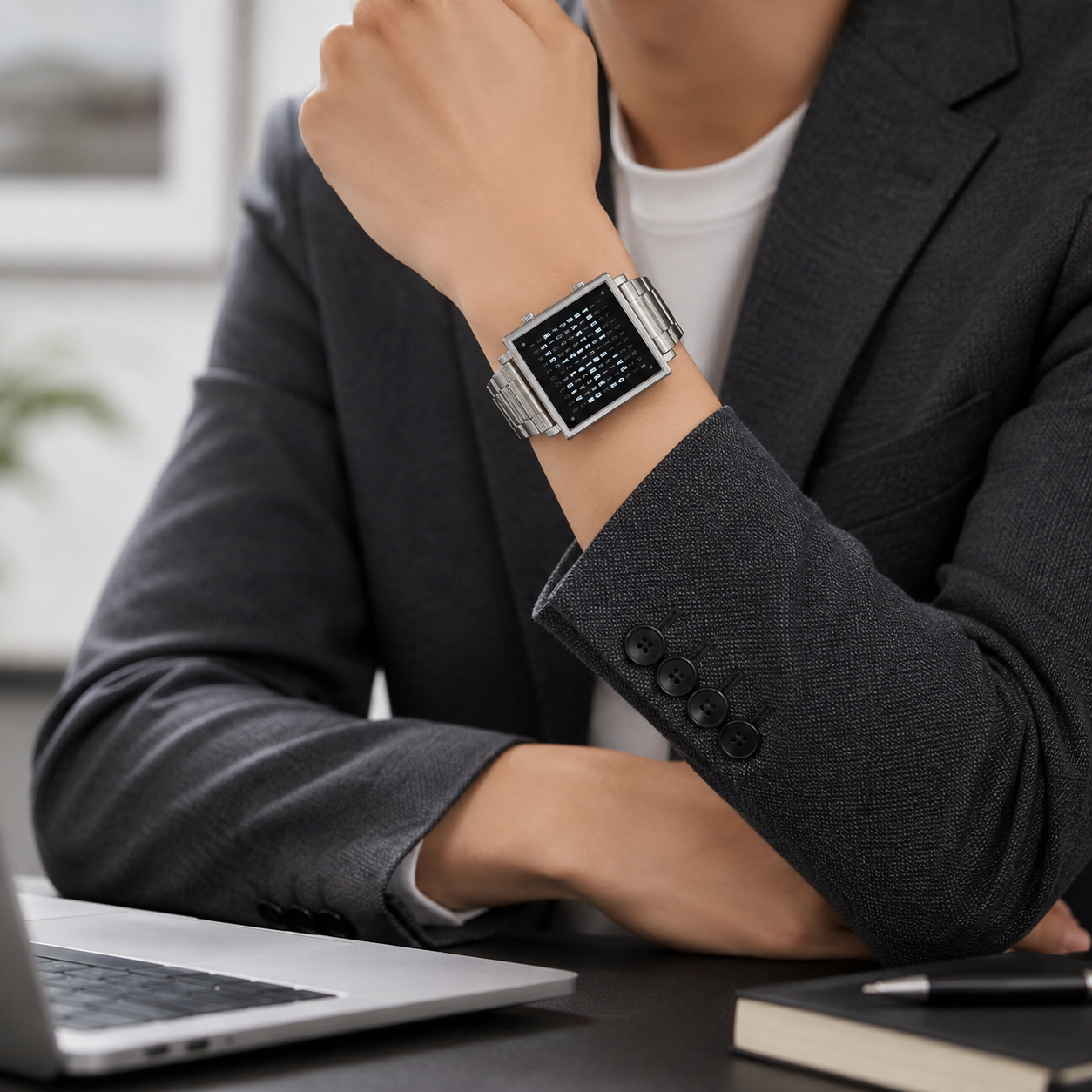 Textual Watch Unique Watch Modern Watch
