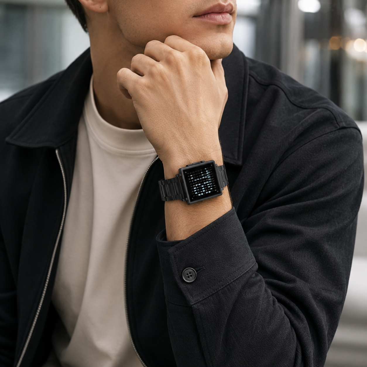 Textual Watch Unique Watch Modern Watch