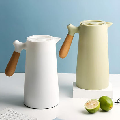 Thermal Carafe Insulated Wood Handle