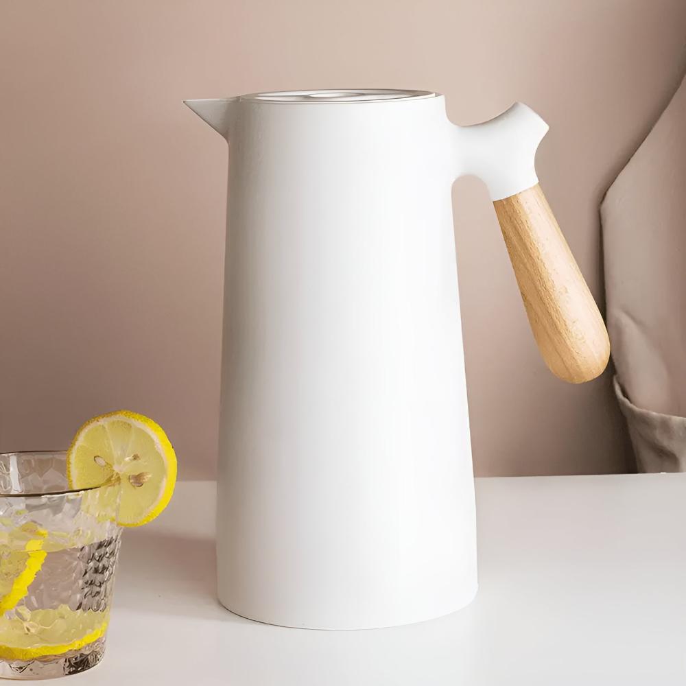 Thermal Carafe Insulated Wood Handle