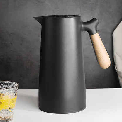 Thermal Carafe Insulated Wood Handle