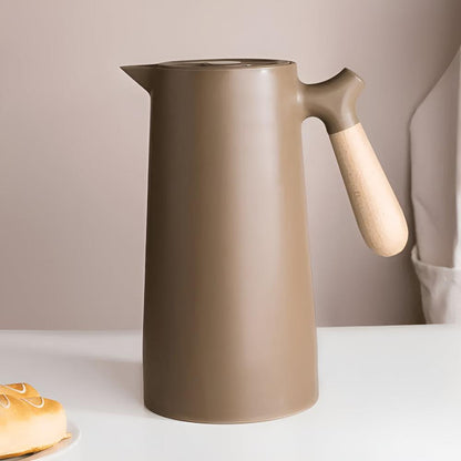 Thermal Carafe Insulated Wood Handle