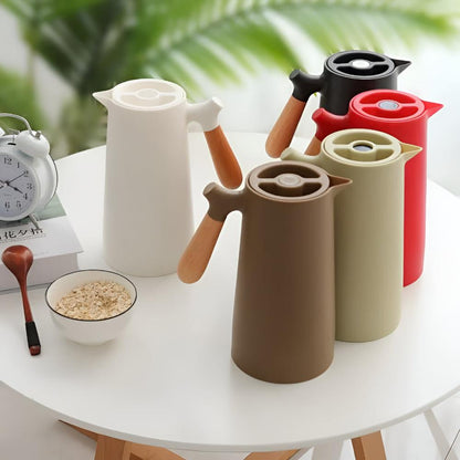 Thermal Carafe Insulated Wood Handle