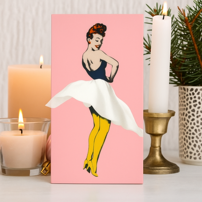 Home Decor Tissue Box Holder Figure Style