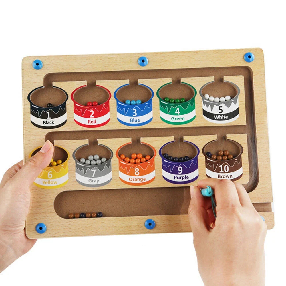Toddler Toys Magnetic Maze Board Learning