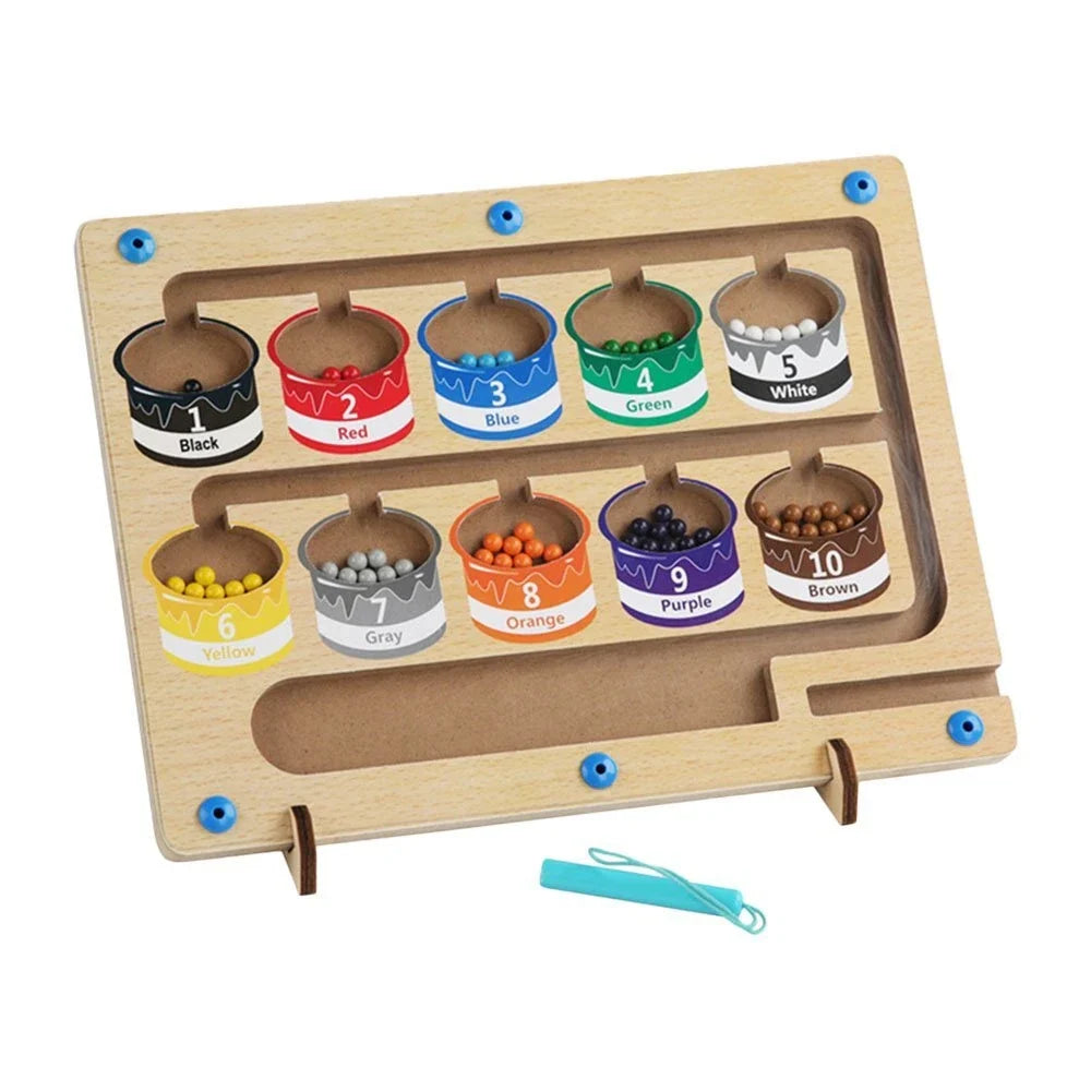 Toddler Toys Magnetic Maze Board Learning