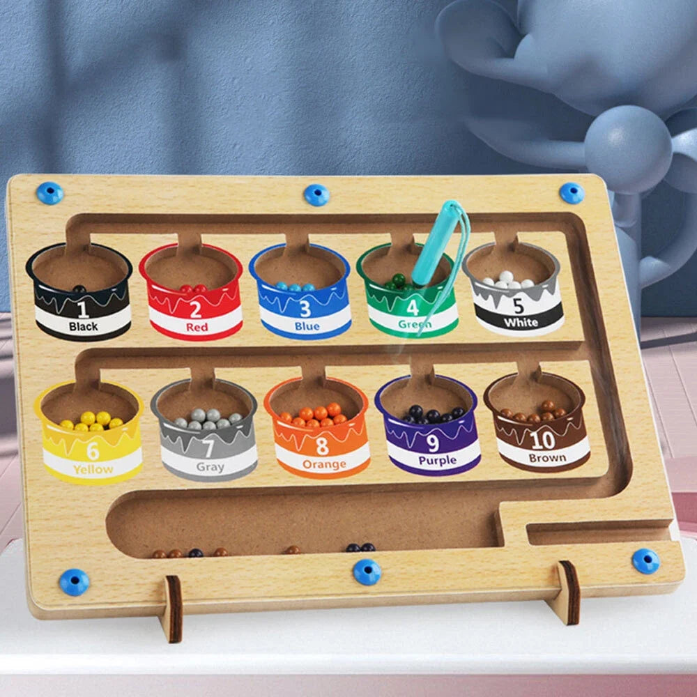 Toddler Toys Magnetic Maze Board Learning