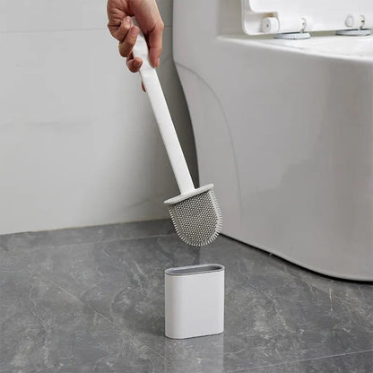 Toilet Brush Silicone Wall Mounted Bathroom