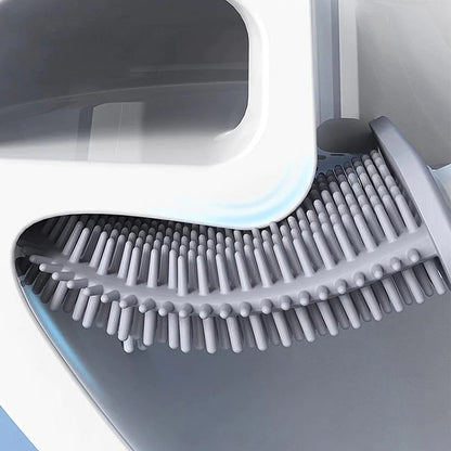 Toilet Brush Silicone Wall Mounted Bathroom