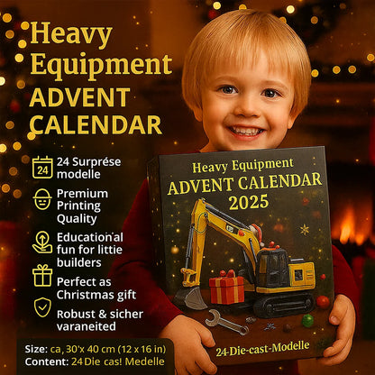 Toy Construction Advent Calendar Die Cast