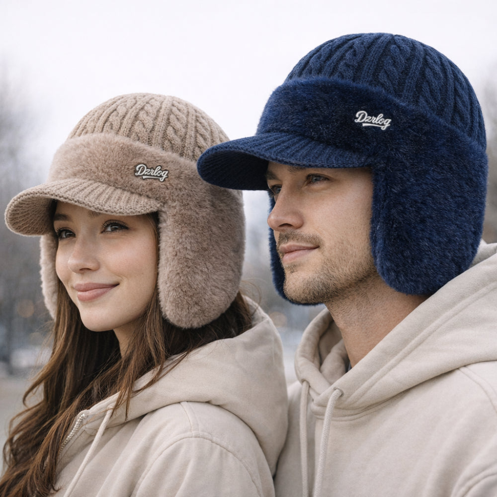 Trapper Winter Hat Ear Flap Knit Cap