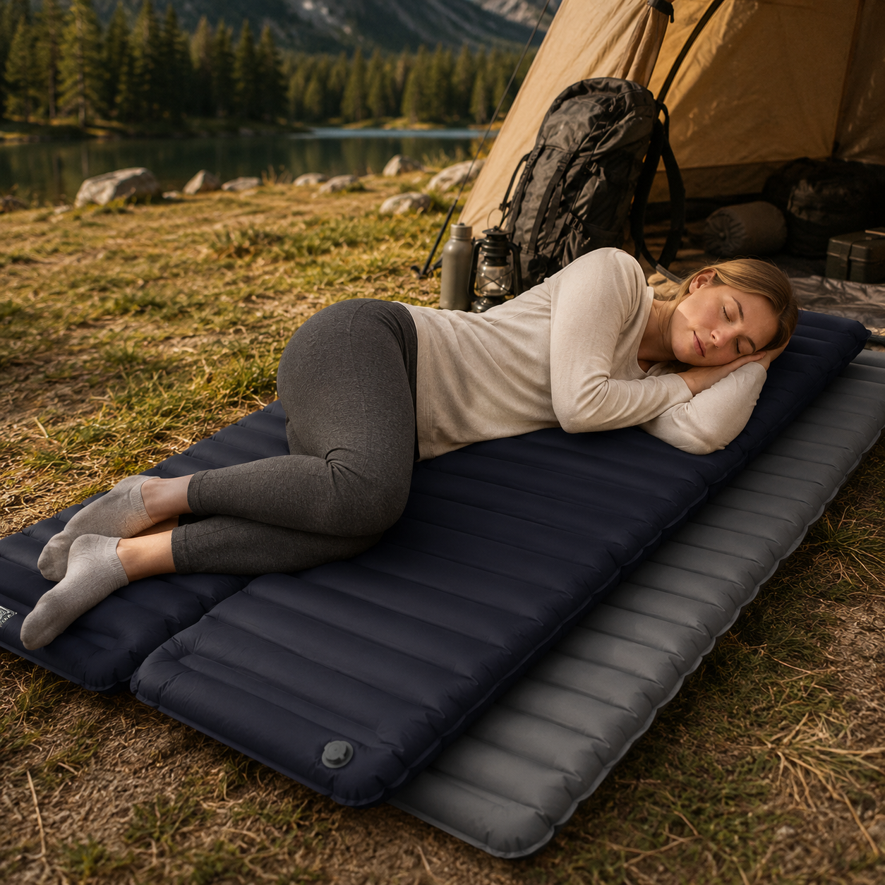 Travel Sleeping Pad Inflatable Camping