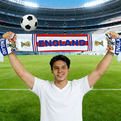 UK Flag Fan Scarf World Cup Supporter