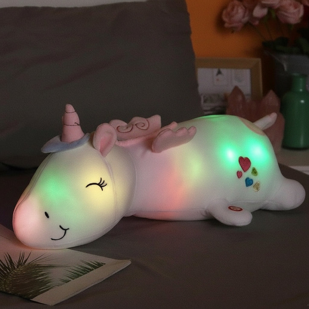 Plush Toy Light Up Unicorn Soft LED